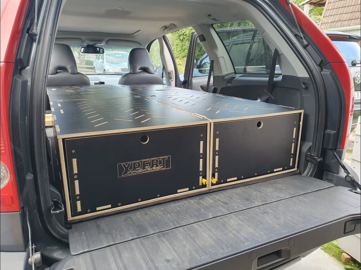 Camping box kit for XC90 (2 modules)